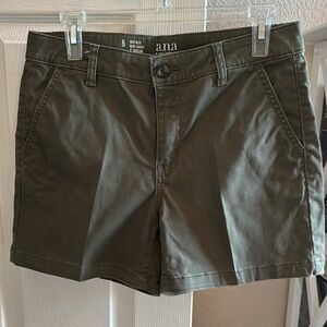 a.n.a Women's Olive Shorts